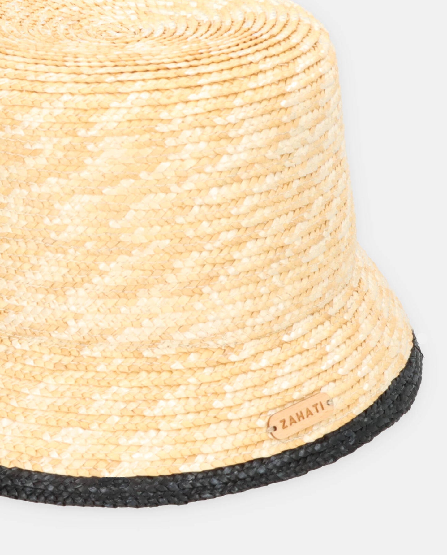 Sombrero Bucket Pescador Natural + Negro
