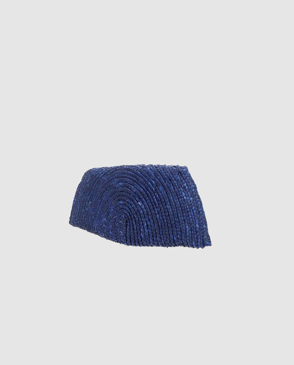 Bolso de mano Baguette mediana azul marino