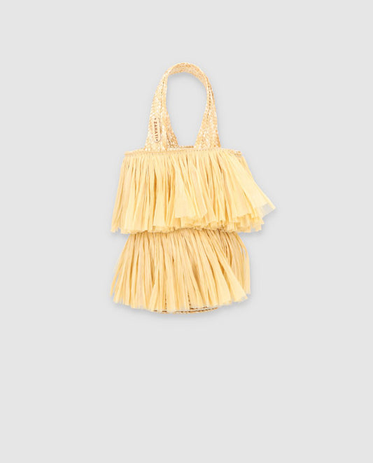 Baguetin Natural Fringe handbag