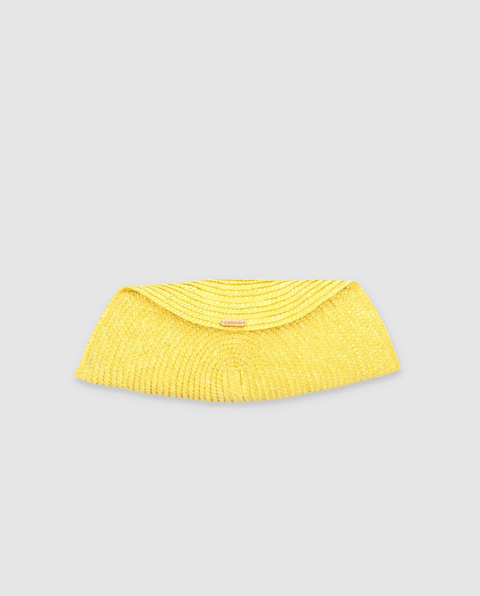 Bolso de mano Baguette mediana amarilla