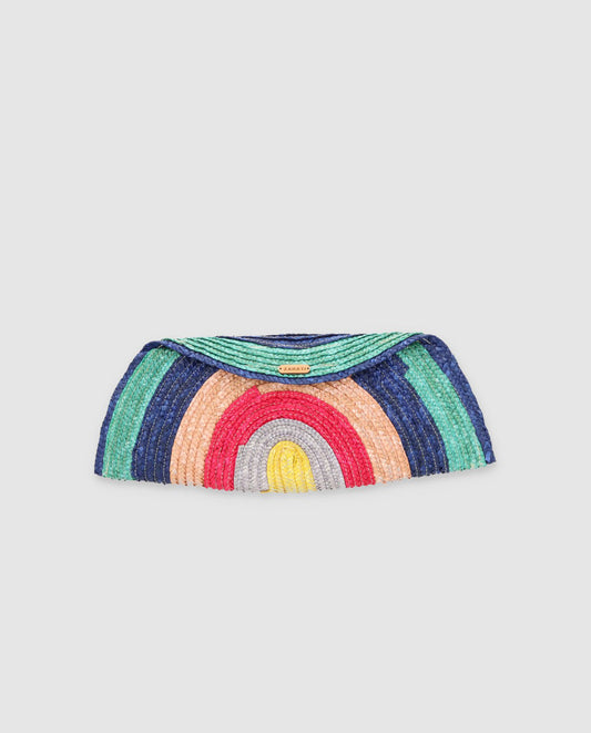 Baguette rainbow handbag