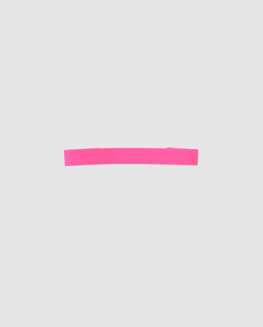 Cinta sombrero exterior fucsia fina
