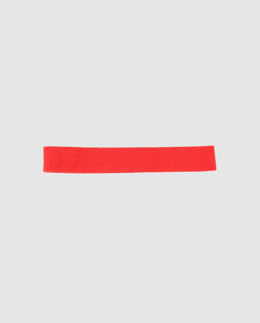 Cinta sombrero exterior roja ancha