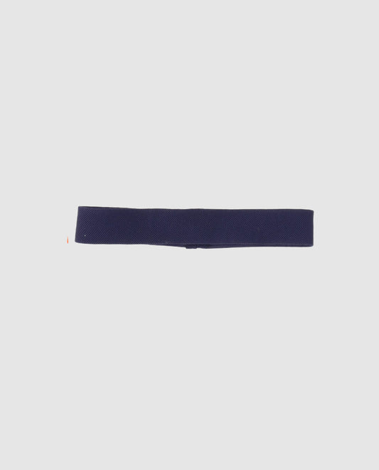 Cinta sombrero exterior azul marino ancha