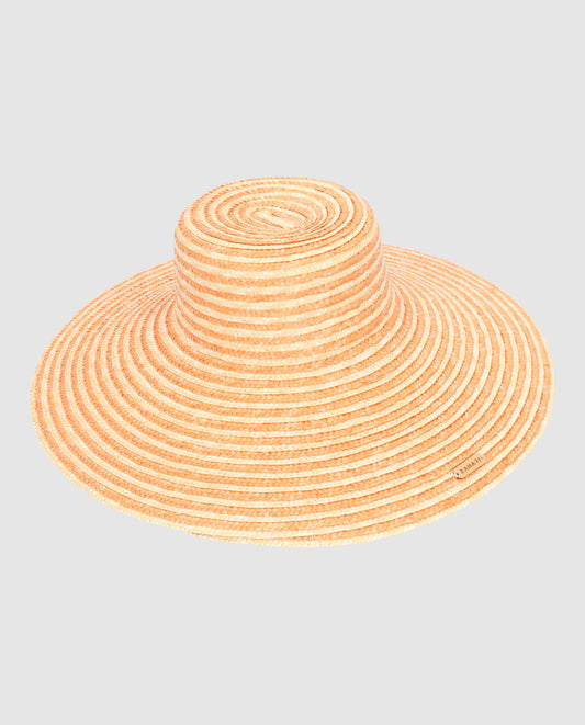 Sombrero Cuchi espiral naranja Ala L