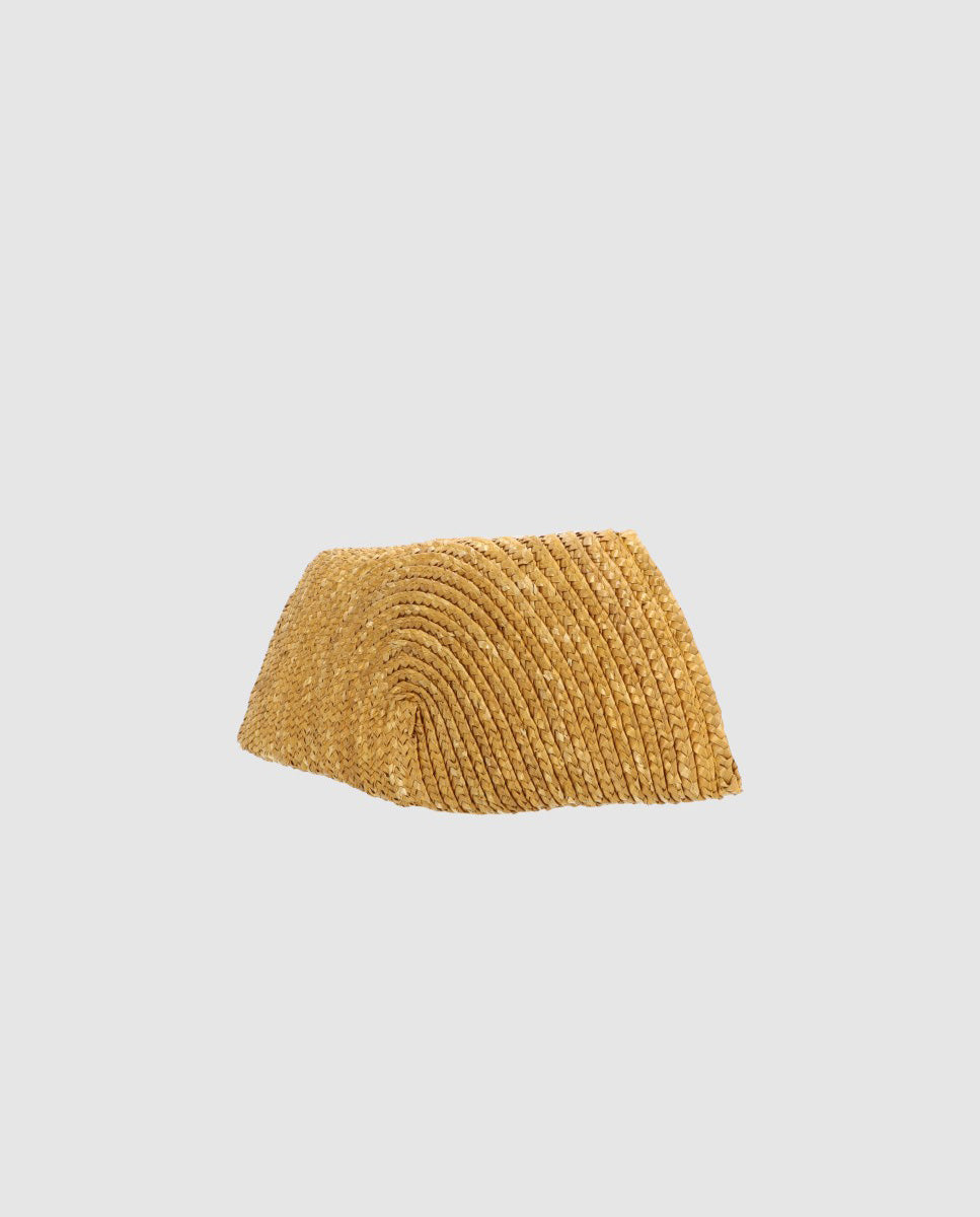 Bolso de mano Baguette mediana dorada