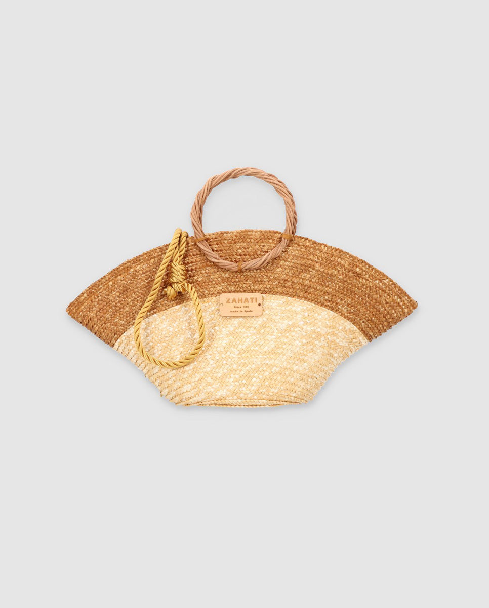 Wheat Straw Mini Hatbag