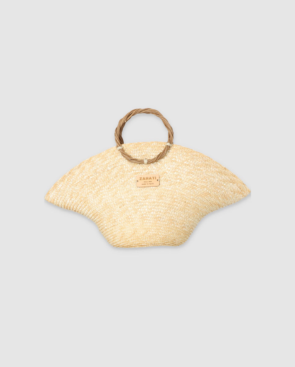 Natural Wheat Straw Mini Hatbag
