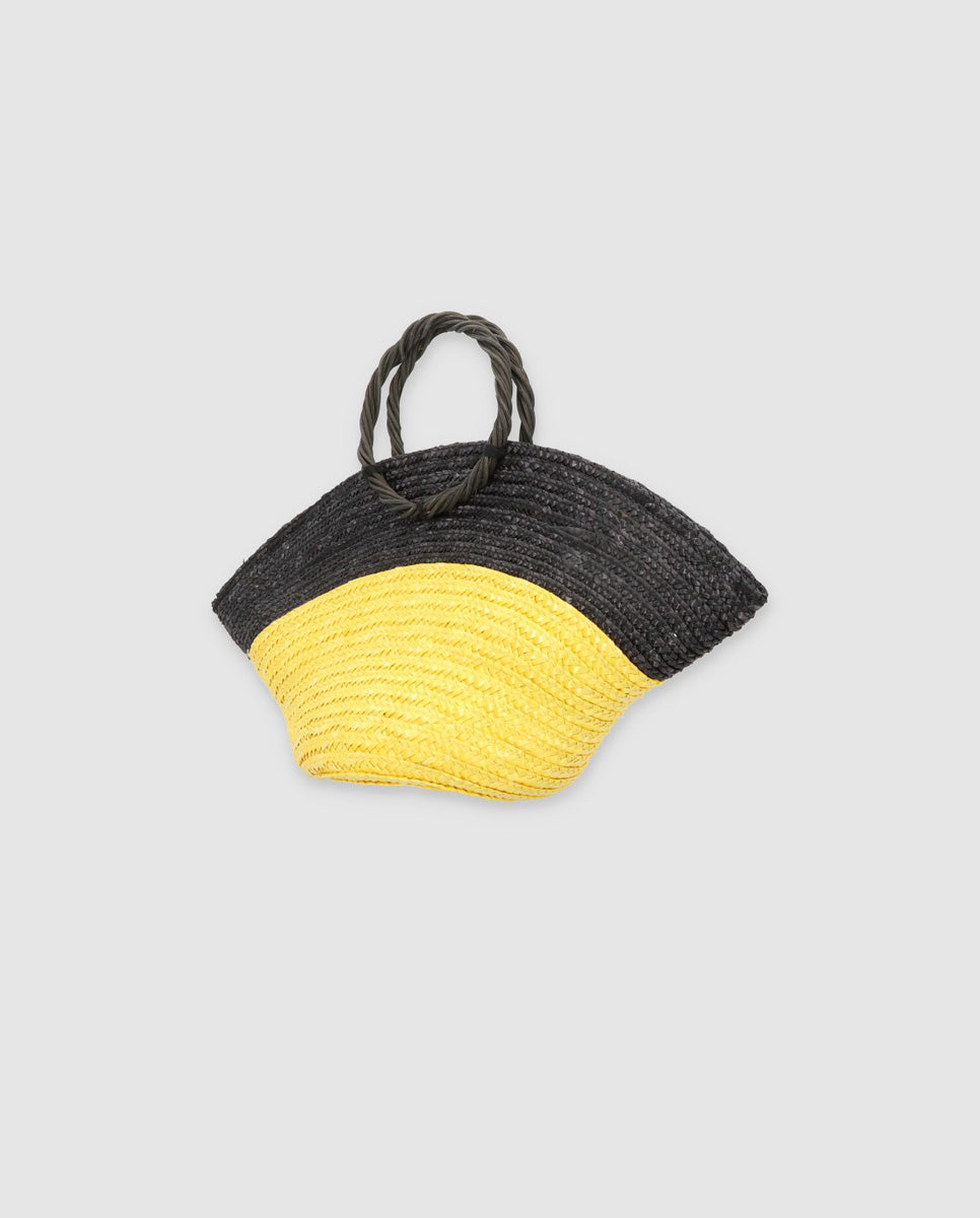 Wheat Straw Mini Hatbag