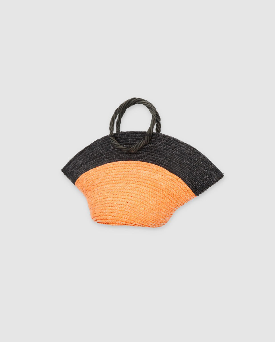 Wheat Straw Mini Hatbag