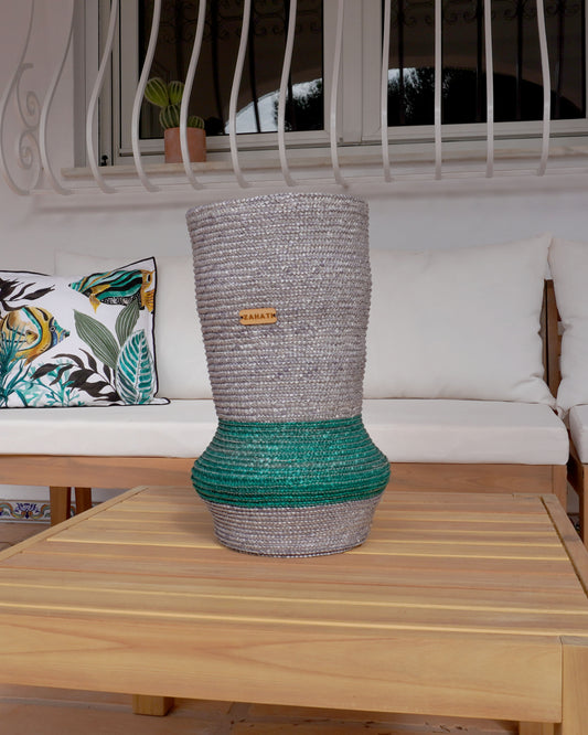 Decoración hogar Zahati. Jarron cereza