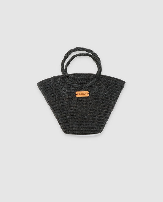 Mini black shelly bag