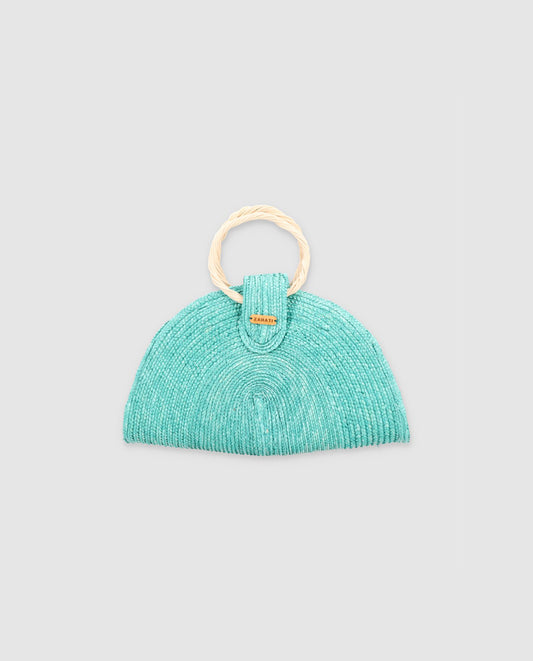 Bolso Moon mediano verde agua