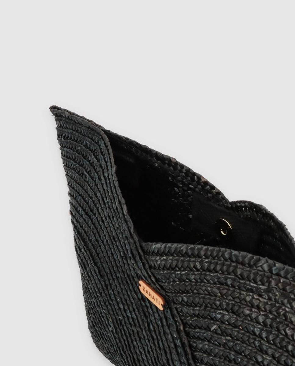 Cartera Petalo M negro