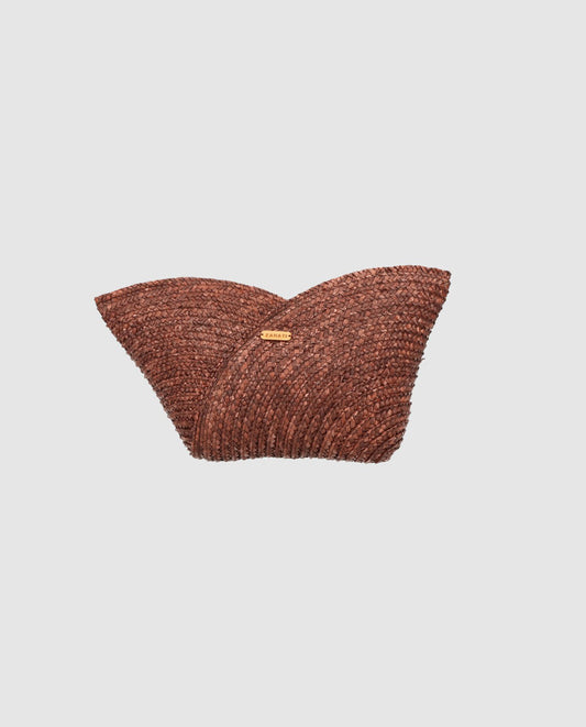 Cartera Petalo M chocolate