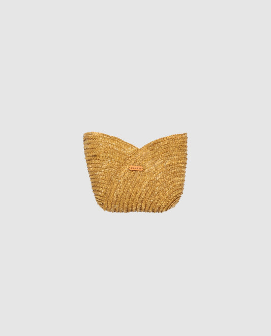 Cartera Petalo Mini  dorado