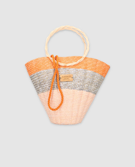 Shelly L maxi bag tricolor pistachio