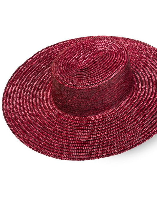 Sombrero Canotier ala Mediana - ZAHATI