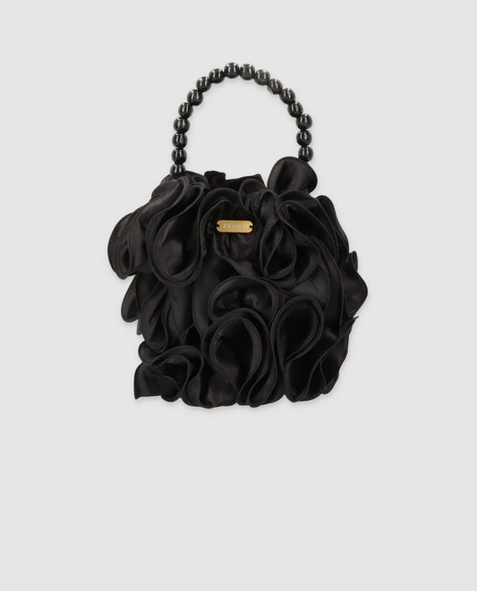 Black Super Bloom Tube Bag