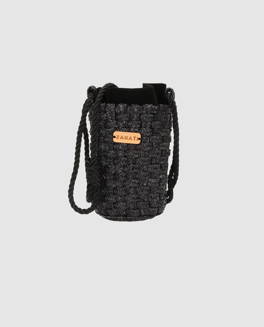 Bolso Tubito Tris-Tras negro