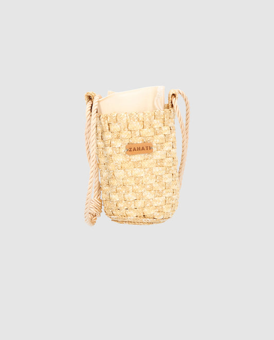 Bolso Tubito Tris-Tras natural