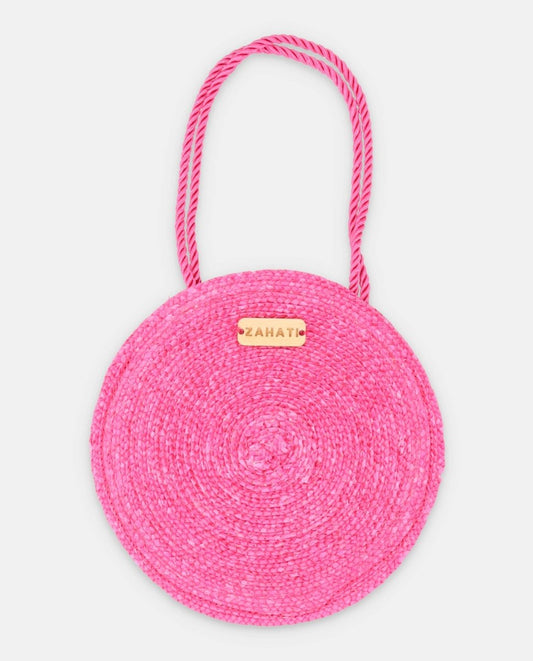 Bolso Cookie de mano fucsia - ZAHATI