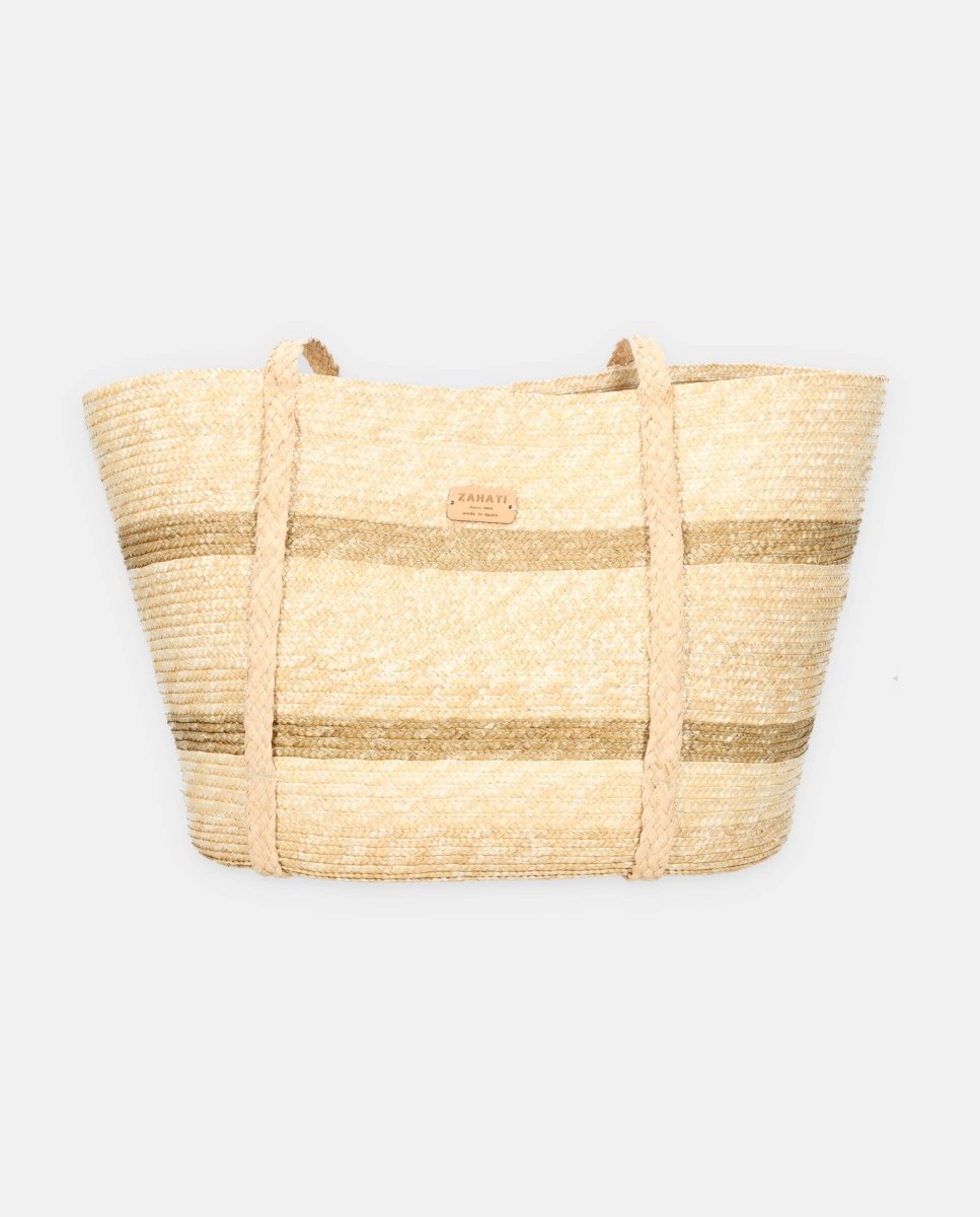 capazo Hula de paja de trigo - ZAHATI