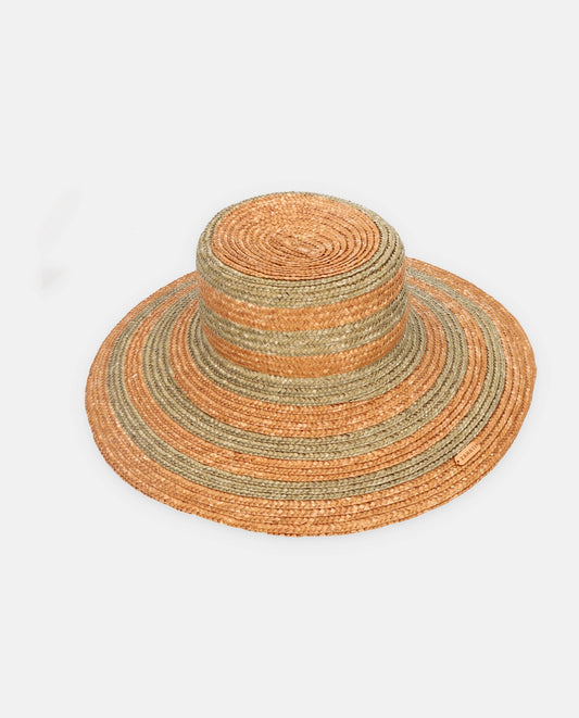 Cuchi zebra camel-olive hat L brim