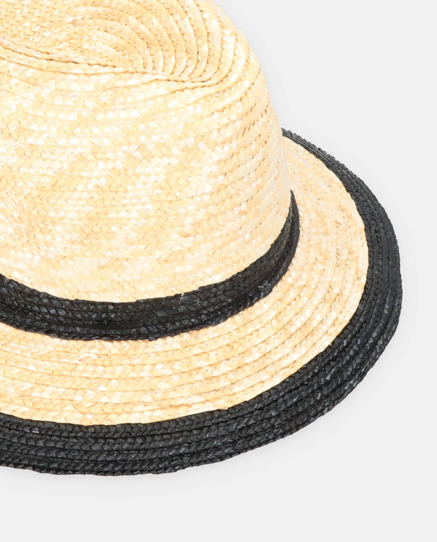 Fedora ala S, bicolor Sisi negro