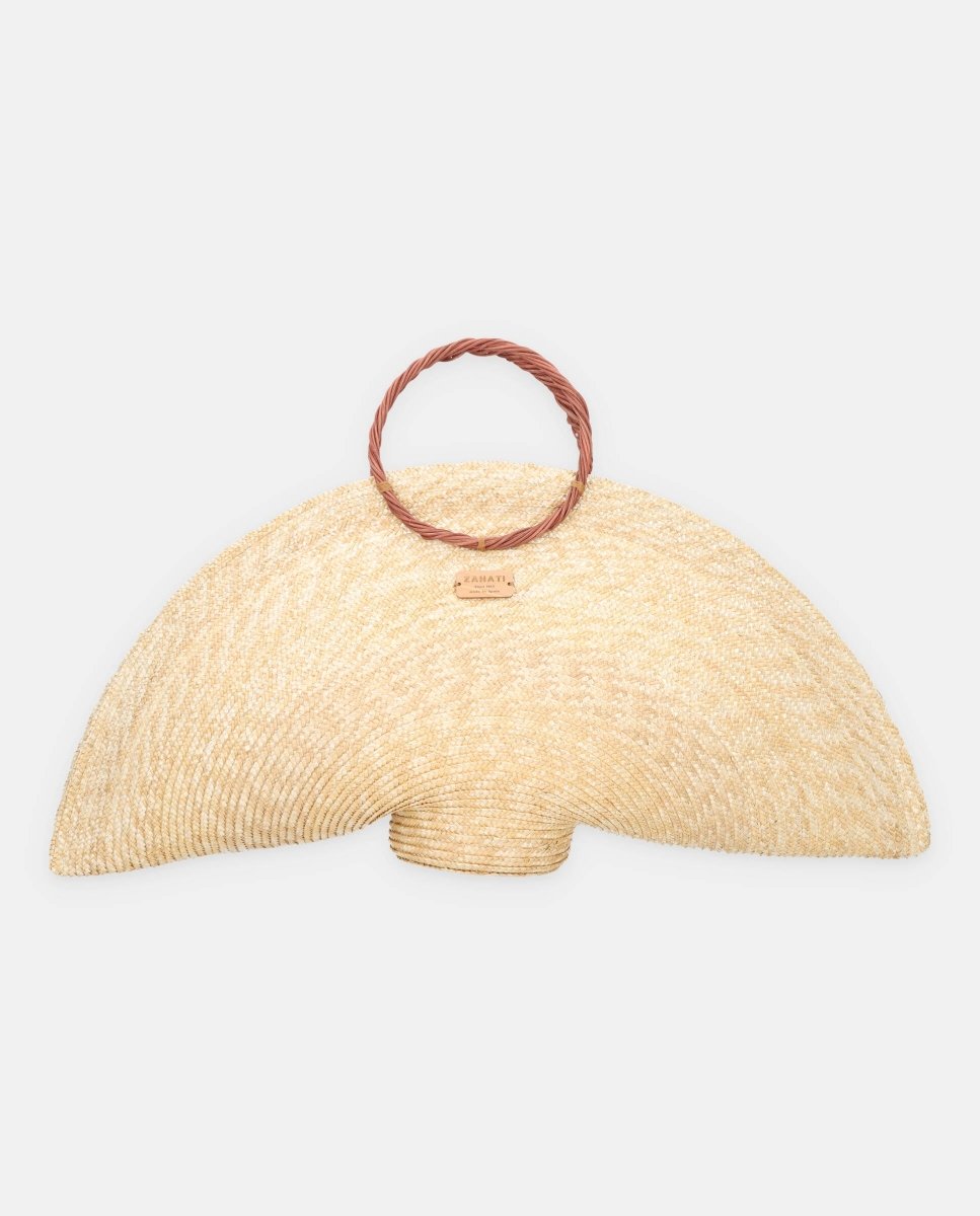 Hatbag L de paja de trigo - ZAHATI
