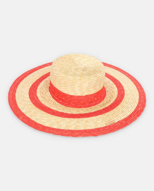 Sombrero Canotier Aalto cebra - ZAHATI