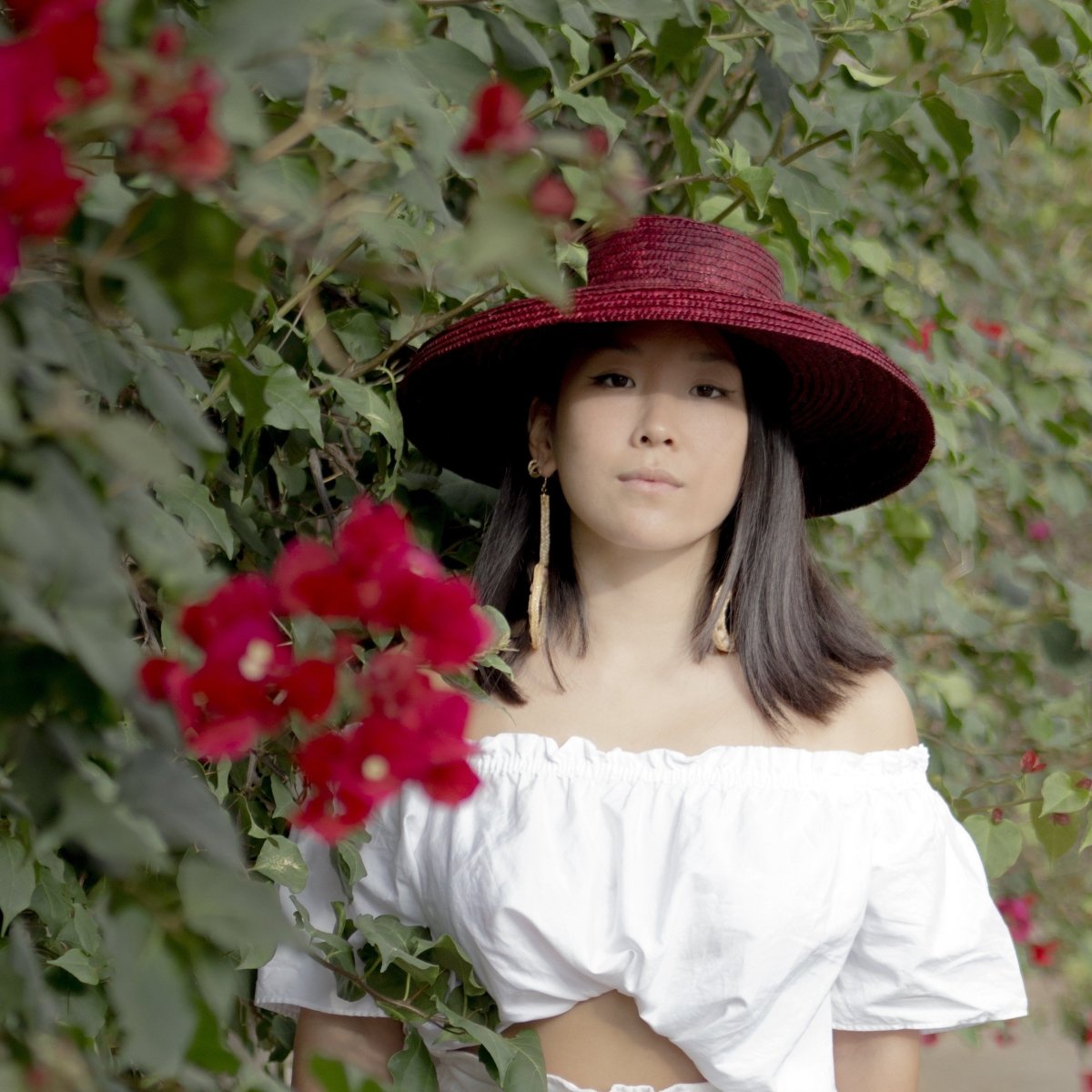 Sombrero de paja Canotier Curvo - ZAHATI
